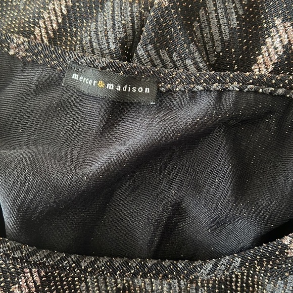 Mercer & Madison L Beaded Short Sleeve Top - Picture 7 of 7